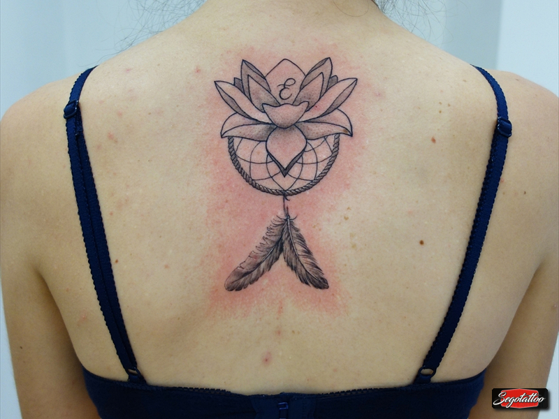 flor de loto atrapasueños