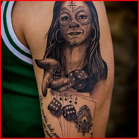 Zoe Saldana  catrina lanzando los dados..jpg